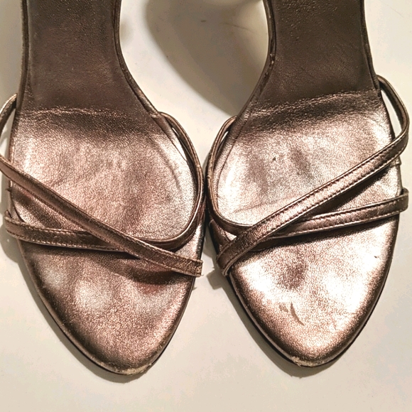 Specchio Metallic Strap Sandals - Picture 2 of 5